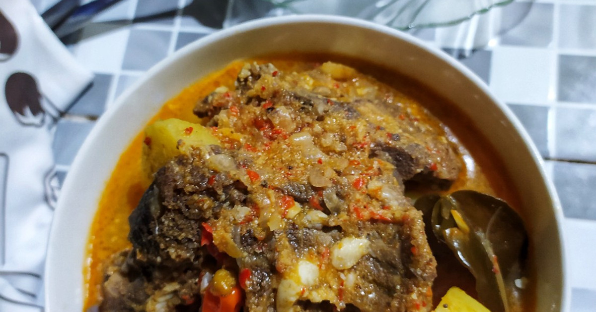 Resep Asam Padeh Iga Sapi Rasanya Maknyus