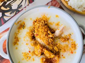 Gambar Bubur Nasi Sejuk Ayam KFC