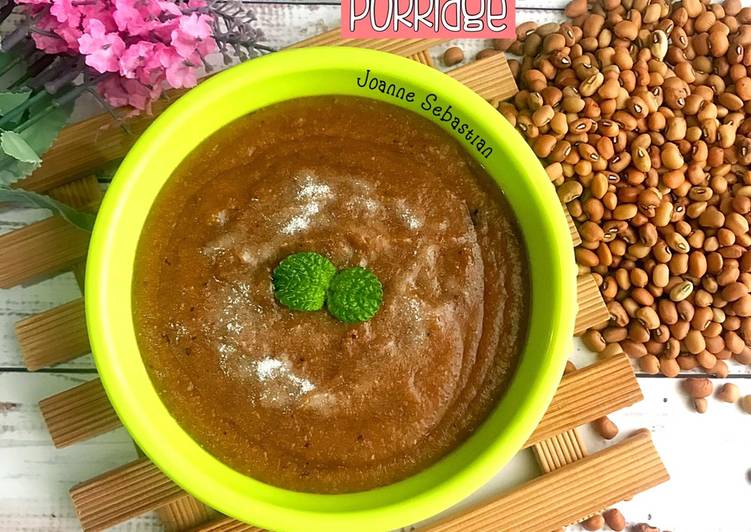 Resep Black Eye Bean Porridge Jadi, Lezat