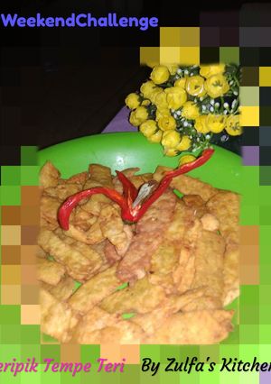 Foto resep Keripik 4 T (Tempe+Telur+Teri+Tahu)