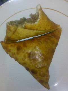 A picture of Samosas.