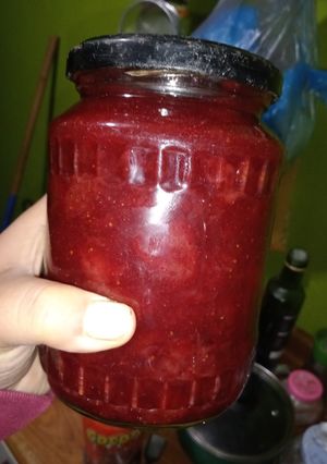 Una foto de Mermelada de frutilla casera