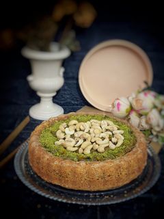 صورة لوصفة كيكة بالمربى