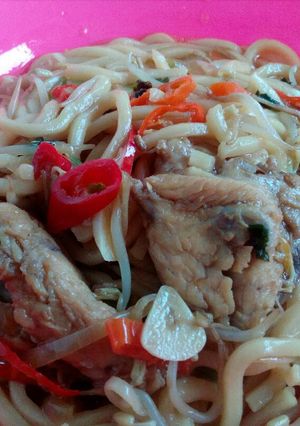 Foto resep Mie nyemek ayam tauge endess