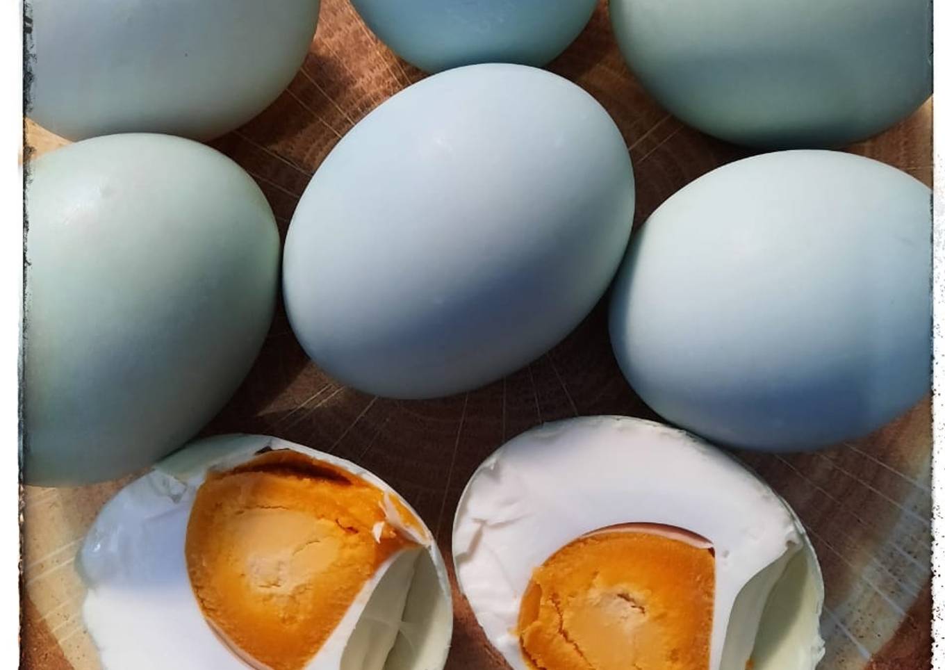 Telur Asin Home Made Pas Asinnya