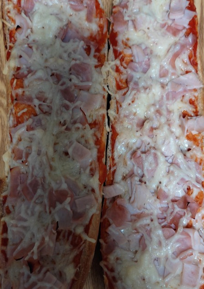 Una foto de Pan pizza