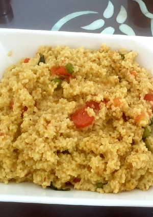 A picture of Daliya Khichdi.