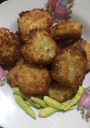 Foto resep Perkedel pohong (mengatasi ketela keras)