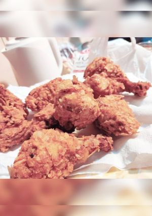 A picture of FRIED CHICKEN #cookpadramadan.