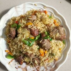 A picture of Rice Pilaf.