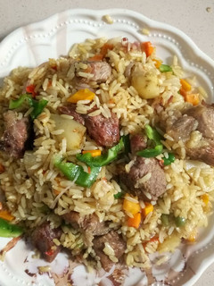 A picture of Rice Pilaf.