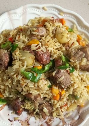 A picture of Rice Pilaf.