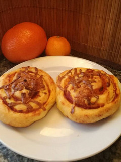 Házi pizzás csiga recept fotója