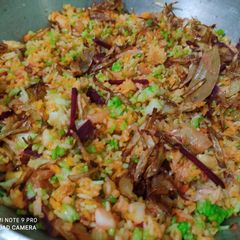 Veg pulav A picture of Veg pulav.