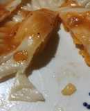 Raviolones de zapallo anco y queso