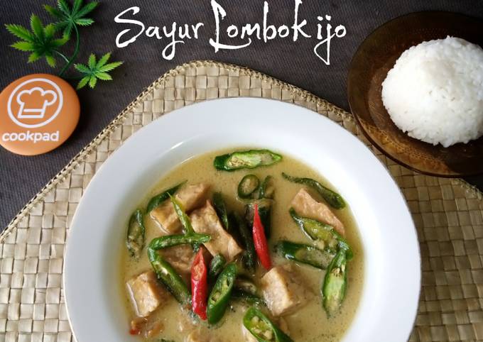 Resep Sayur Lombok ijo, Lezat