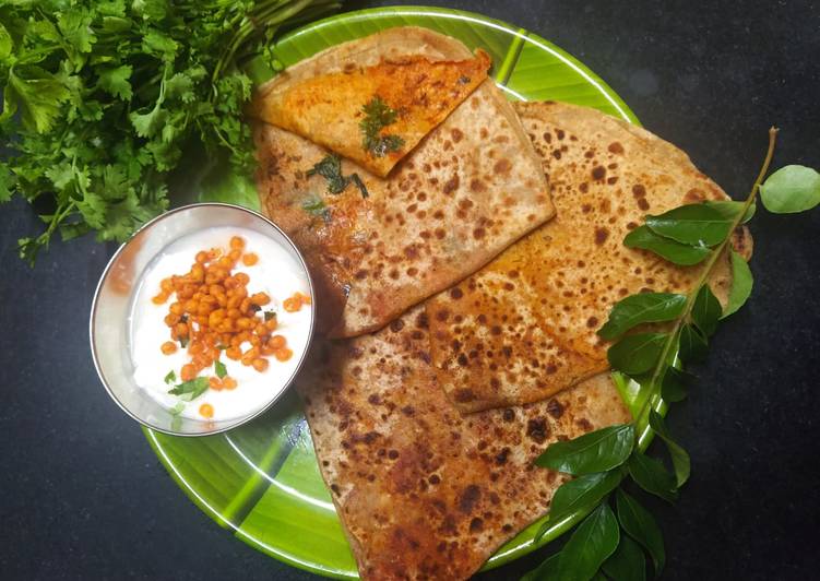 Recipe of Any-night-of-the-week Cumin paratha