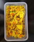 One Pot Soya chunks Mix Vegetable Pulao