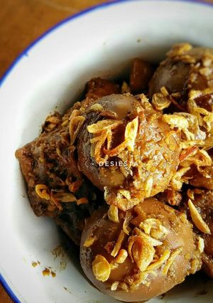 Foto resep Semur Telur Tahu & Kentang
