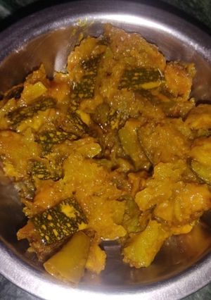 सीताफल की सब्जी(seetaphal ki sabzi recipe in hindi) रेसिपी मुख्य फोटो