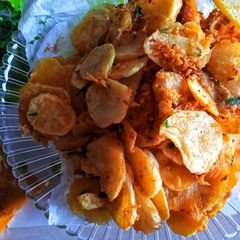 Tumeric bhajias #themechallenge A picture of Tumeric bhajias #themechallenge.