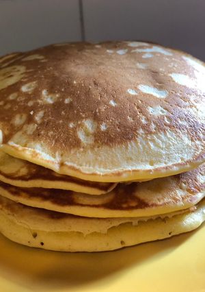 Una foto de Pancakes 🥞 de naranja 🍊