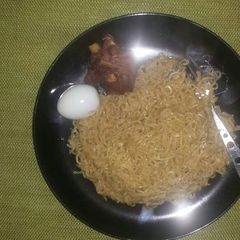 A picture of Pepper indomie and turkey.