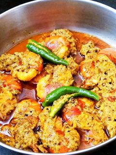 ভাপা চিংড়ি (bhapa chingri recipe in Bengali) রেসিপির প্রধান ছবি