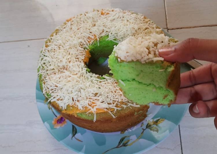 Bagaimana Menyiapkan Chiffon Cake Pandan (Pondan), Sempurna