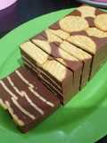 Puding Coklat Lapis Biskuit
