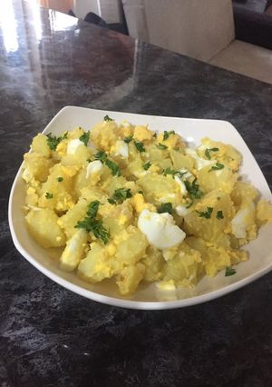 O poză a rețetei Salată de cartofi.