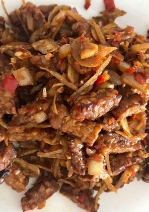 Foto resep Tempe Teri Cabe