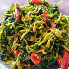 Tumis Bunga Pepaya রেসিপির প্রধান ছবি