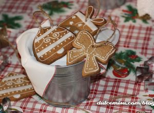 Una foto de Galletas Speculoos navideñas