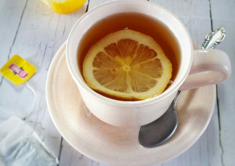 urutan Memasak Hot Lemon Tea Anti Gagal