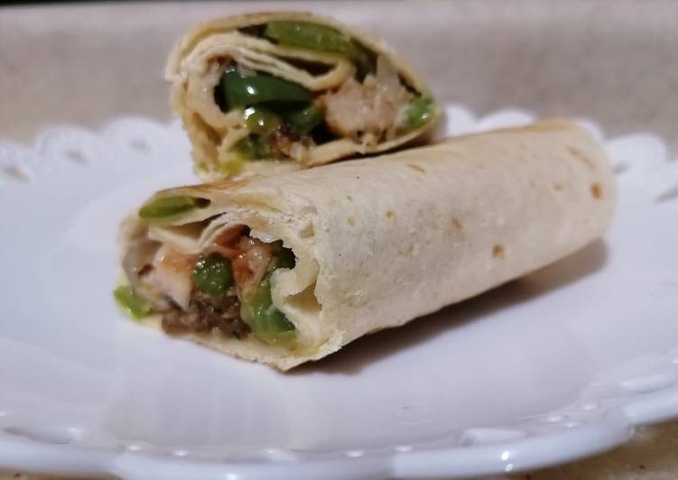 Chicken Fajita wraps