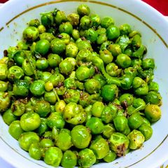 Stir Fried Green Peas A picture of Stir Fried Green Peas.