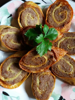 Foto resep Rolade Daging Sapi-Ayam