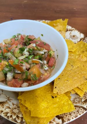 Foto resep The best tomato salsa dip (for nachos)