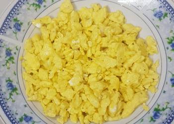 Best Recipe Scrambled eggs Very Delicious