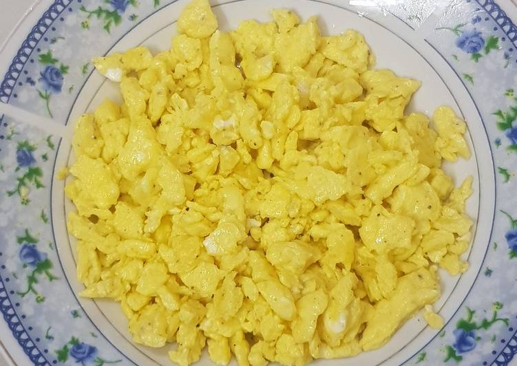 Scrambled eggs