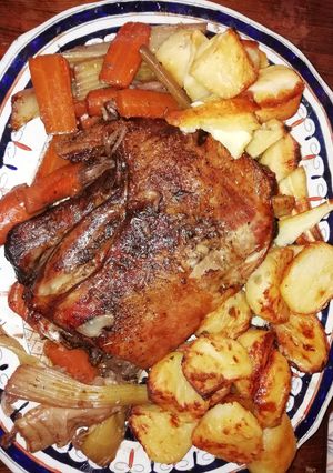 A picture of Easy Majorcan Sunday Roast Lamb.