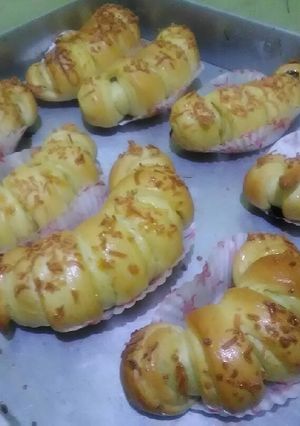 Foto resep Roti manis coklat keju