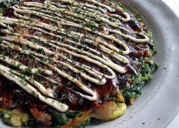 How to Make Perfect Kale Okonomiyaki