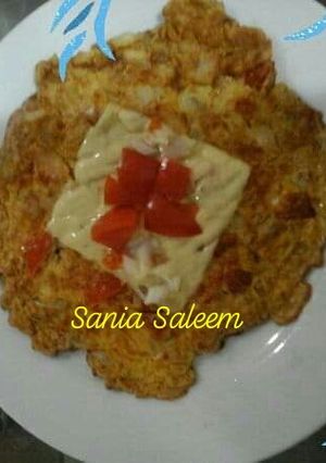 A picture of Cheese Omlette.