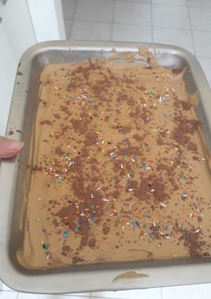 Una foto de Rica chocotorta