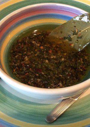 A picture of Argentinian Style Chimichurri Sauces(1. Classic Chimichurri Sauce).