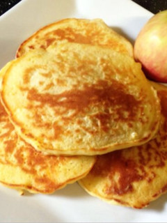 A picture of Apple and carrot Pancake.