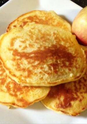 A picture of Apple and carrot Pancake.