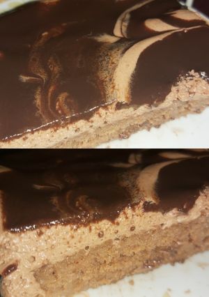 صورة لوصفة كيكة شوكولاته عائلية سهلة وسريعة بكريمة من أروع ما يكون 😋😋😋